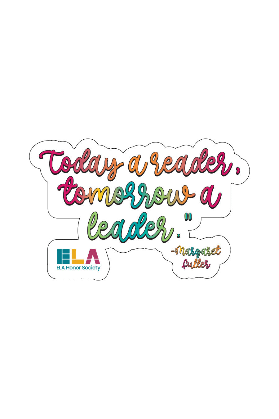 Today A Reader Sticker